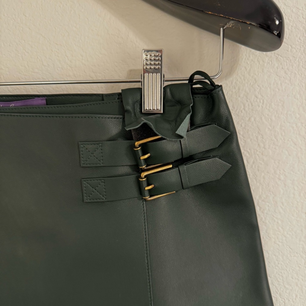 Ralph Lauren Collection Kyler Lambskin Miniskirt - Picture 3 of 14